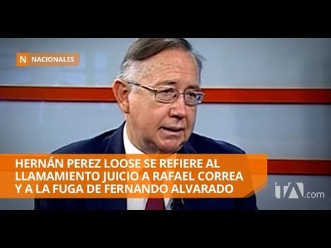 Entrevista al jurista Hernán Pérez Loose -Teleamazonas