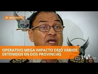 下载视频: Operativo Mega Impacto dejó 19 detenidos  - Teleamazonas