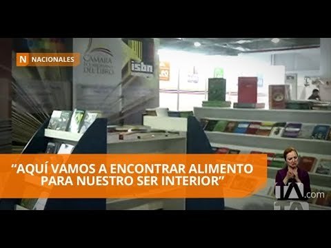Feria Internacional del Libro se extenderá hasta el 18 de noviembre - Teleamazonas