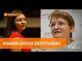 Dos asambleístas fueron destituidas de la Asamblea Nacional -Teleamazonas