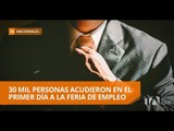 Masiva asistencia de jóvenes en busca de empleo en Guayaquil -Teleamazonas