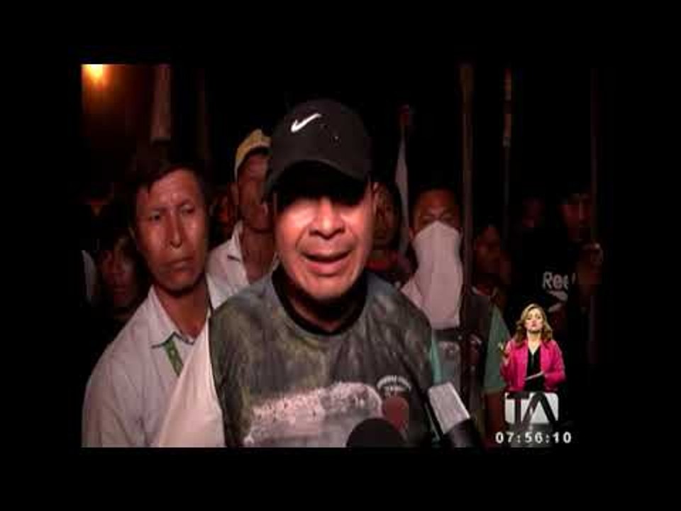 Pueblo kichwa exige salida de la hidroeléctrica Genefran S.A. -Teleamazonas