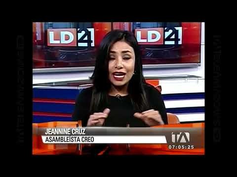 Entrevista a Jeannine Cruz, sobre informe en caso Gabela