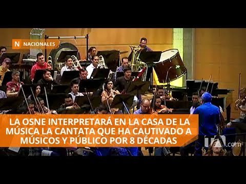 Varios conciertos para celebrar los 69 años de la OSNE - Teleamazonas