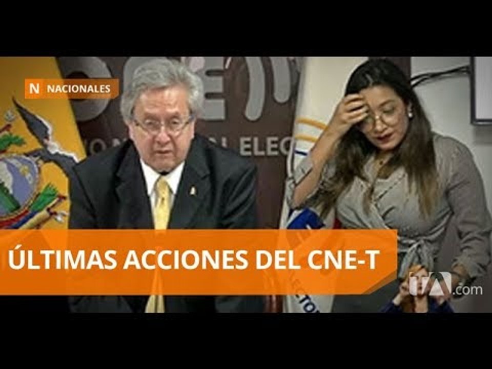 El pleno del CNE-T dejó lista la designación de vocales de juntas - Teleamazonas