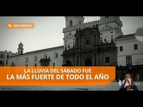 Fuerte granizada causó varias emergencias - Teleamazonas