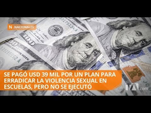 Ministerio pagó 39 mil dólares por un plan que no se ejecutó - Teleamazonas
