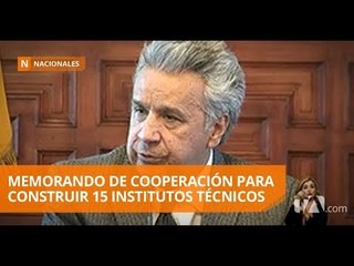 Download Video: Lenín Moreno firmó acuerdo de cooperación con Banco Europeo de Inversiones - Teleamazonas