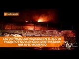 Siete muertos y cuatro heridos en triple choque - Teleamazonas