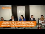 El CNE revisará todo lo actuado por el Consejo Electoral Transitorio - Teleamazonas