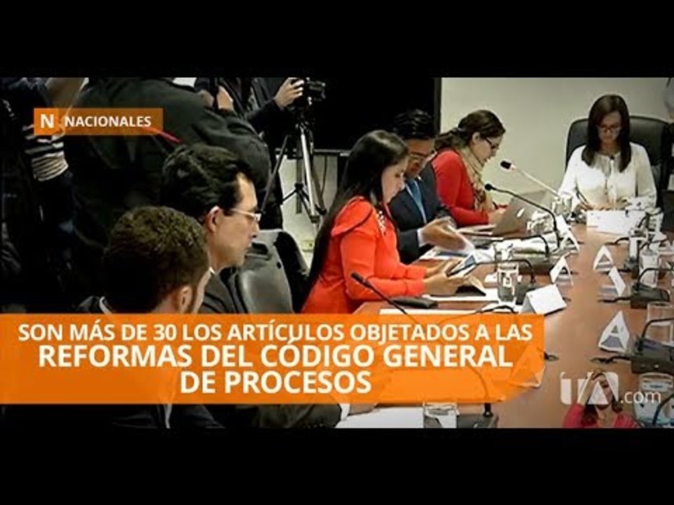 Moreno vetó parcialmente el proyecto de reformas al código de procesos - Teleamazonas