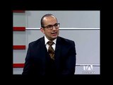 Entrevista a Pablo Dávila sobre selección del nuevo Fiscal General del Estado