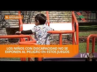 Descargar video: Nuevo espacio inclusivo creado en el Parque La Carolina - Teleamazonas