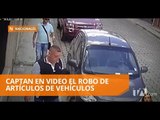 Registran en video el robo de accesorios de vehículos - Teleamazonas