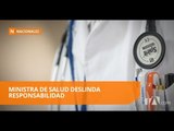 Ministra de Salud contradice disposición de Moreno - Teleamazonas