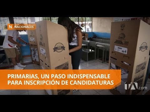 Solo cuatro organizaciones políticas han realizado sus primarias - Teleamazonas