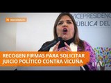 Seis asambleístas han firmado la solicitud de juicio político - Teleamazonas