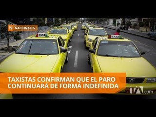 Скачать видео: Taxistas paralizan, caotizan y golpean a quienes trabajaron - Teleamazonas