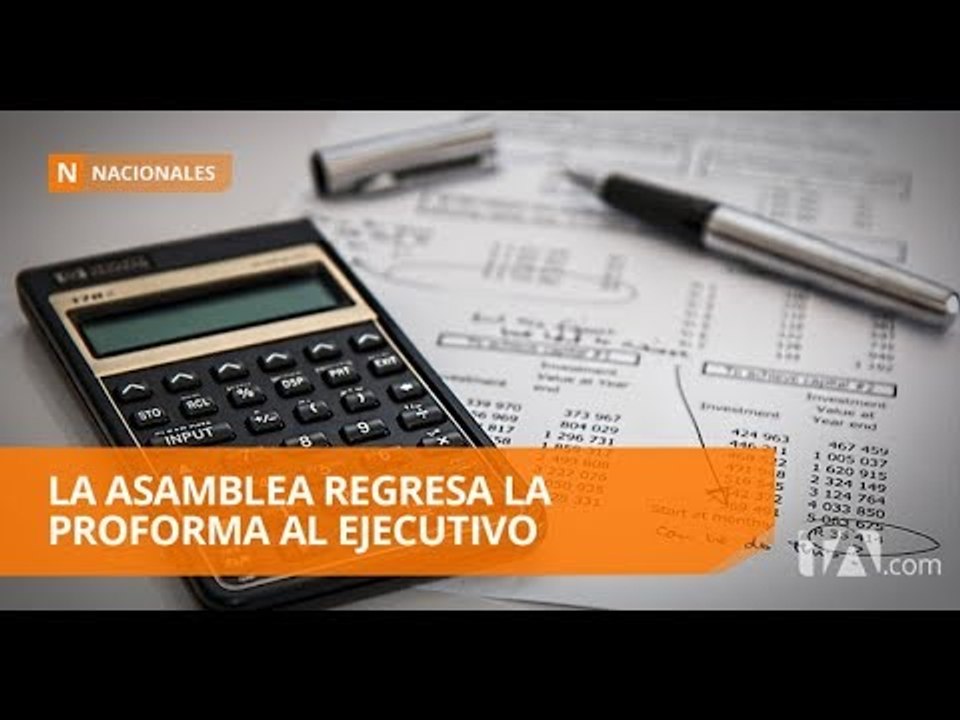 La Asamblea decide observar la Proforma Presupu...