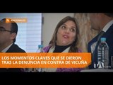 Vicuña renunció una semana después de la publicación de la denuncia - Teleamazonas