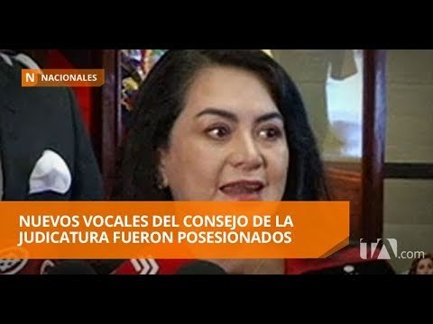 Vocales del Consejo de la Judicatura fueron posesionados en la Asamblea - Teleamazonas