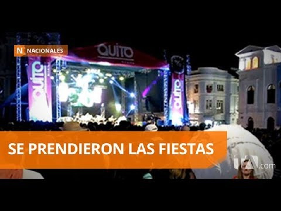 Iniciaron las fiestas de Quito por lo 484 años de fundación - Teleamazonas