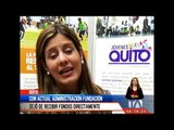 Daniela Almeida está dispuesta a trabajar con la Fundación Reina de Quito -Teleamazonas