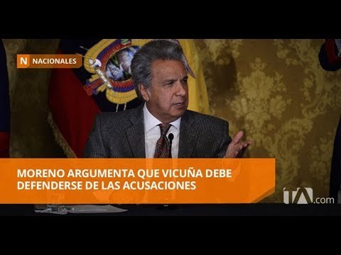 Lenín Moreno dejó sin funciones a Vicepresidenta - Teleamazonas