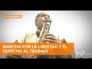Marcha en defensa del trabajo y la libertad - Teleamazonas