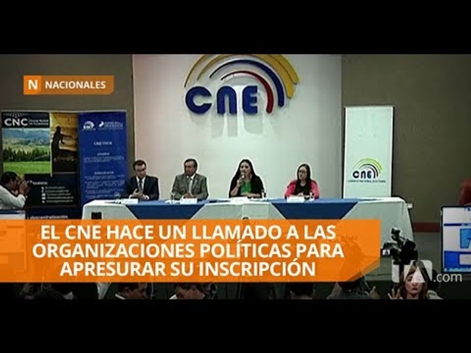 En 11 días concluye el plazo para inscribir candidaturas - Teleamazonas