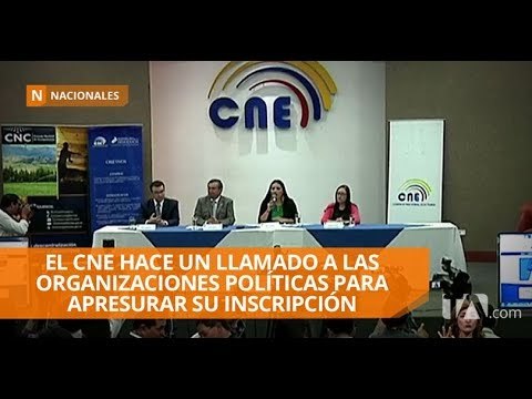 En 11 días concluye el plazo para inscribir candidaturas - Teleamazonas