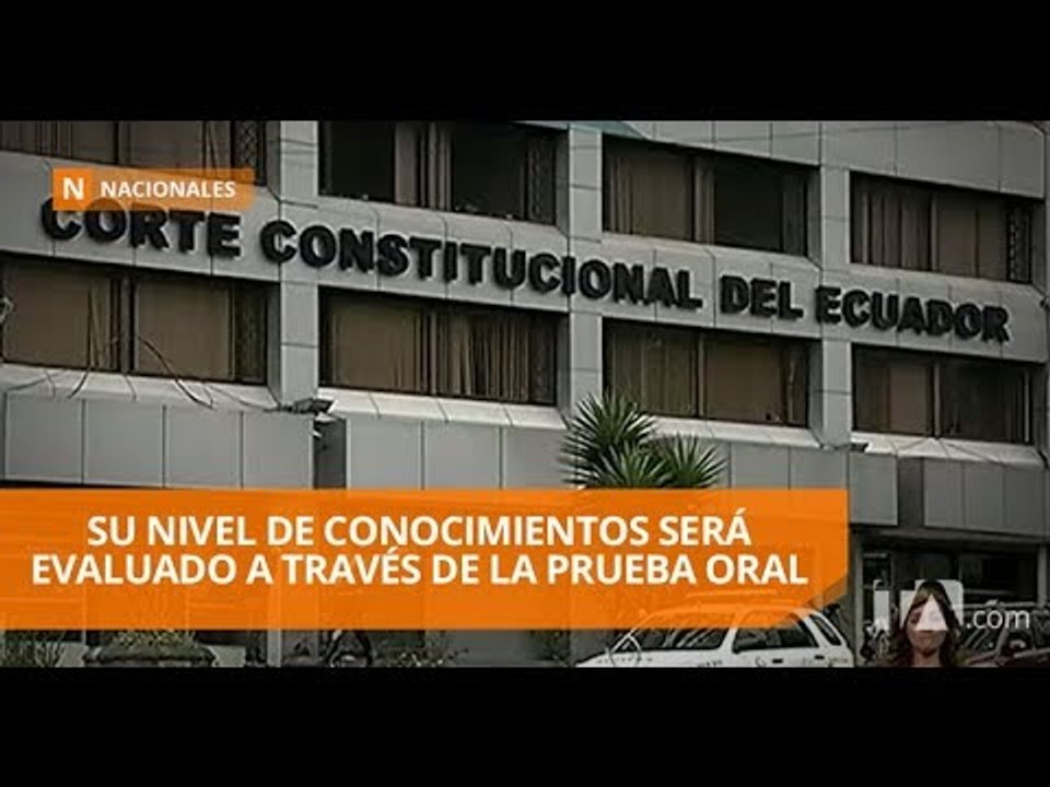 Hoy arranca la etapa de pruebas a los aspirantes a la CCJ - Teleamazonas