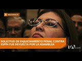 Asamblea devolvió pedido de enjuiciamiento a Sofía Espín - Teleamazonas