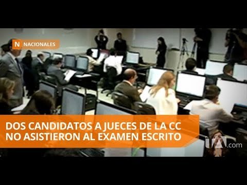 El número de postulantes a jueces de la CC se redujo a 21 - Teleamazonas