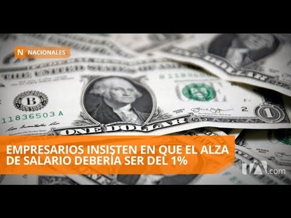 Trabajadores piden alza del 20% al Salario Básico Unificado - Teleamazonas