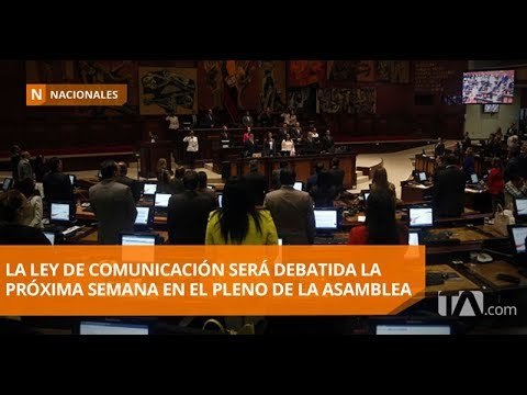 La próxima semana será el segundo debate de la LOC - Teleamazonas