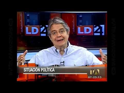 Guillermo Lasso habla sobre la coyuntura política ecuatoriana