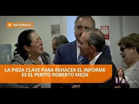 El perito Roberto Meza pide seguridad para venir a Ecuador - Teleamazonas