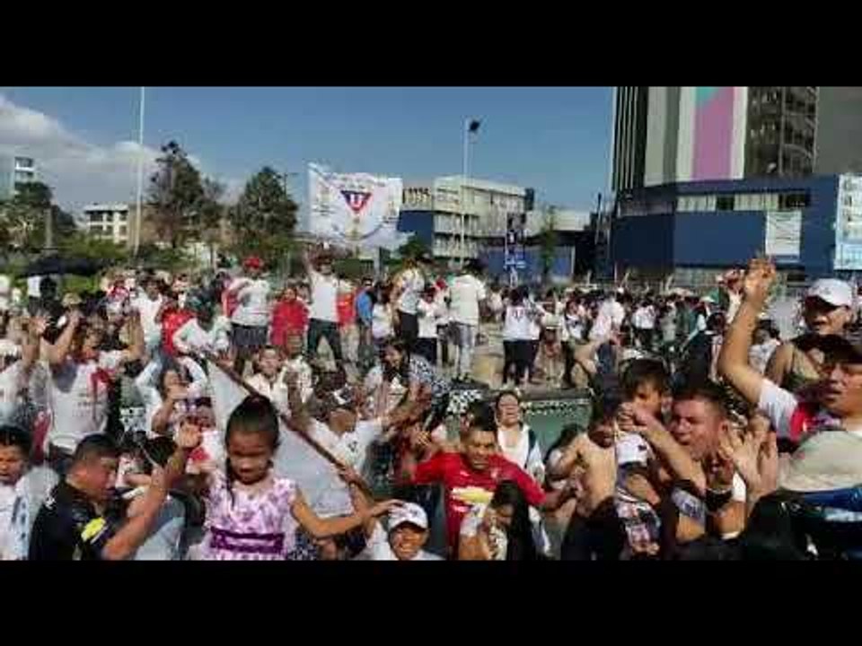 Hinchas de Liga de Quito eufóricos por el triunfo - Teleamazonas