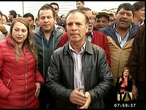 Transportistas del Corredor Sur Oriental realizaron una protesta -Teleamazonas