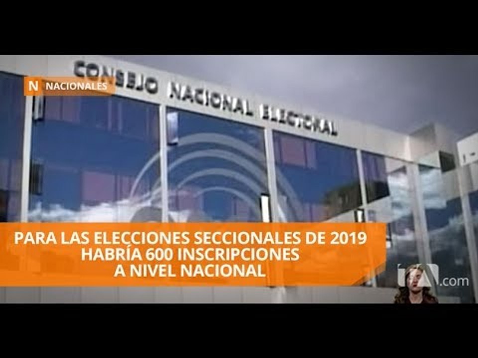 Inscripción de candidaturas seccionales termina en una semana - Teleamazonas