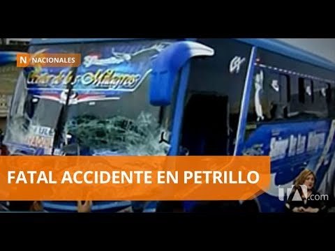 Un muerto y tres heridos deja accidente de tránsito en Petrillo - Teleamazonas