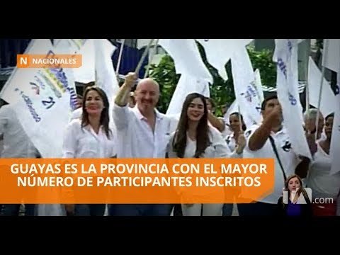 Más de 20 300 inscripciones ha registrado hasta el momento el CNE - Teleamazonas