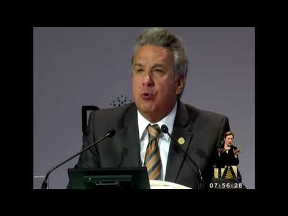 El presidente Lenín Moreno finalizó sus viajes al exterior  -Teleamazonas