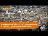 Seis candidatos buscan la Alcaldía de Cuenca - Teleamazonas