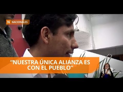Jefferson Pérez inscribió su candidatura a la Alcaldía - Teleamazonas