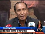 Agentes metropolitanos fueron agredidos en La Marín
