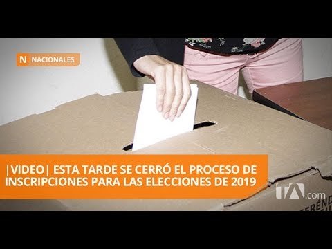 Alrededor de 43 mil candidatos se inscribieron para los comicios - Teleamazonas