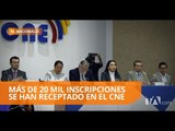 Organizaciones políticas aceleran inscripciones en el CNE - Teleamazonas