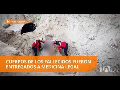 Cuatro muertos tras un deslizamiento de tierra en San José de Minas - Teleamazonas